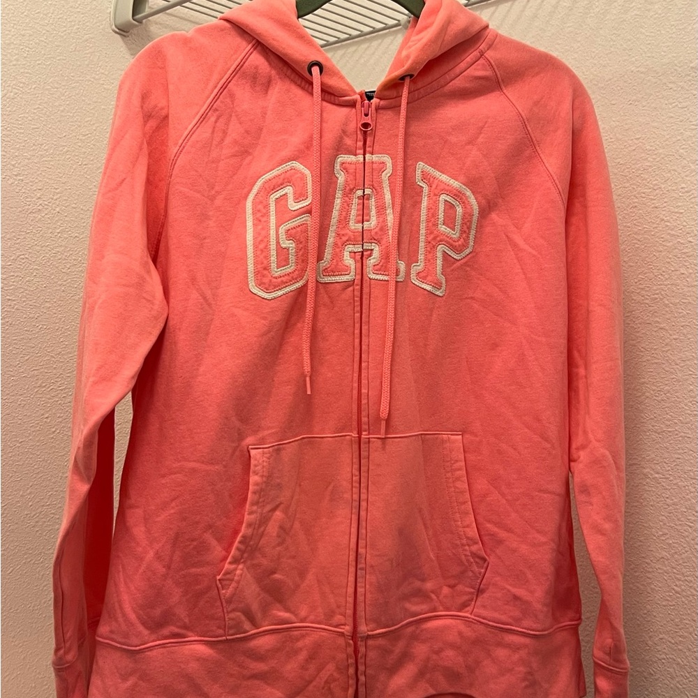 GAP Pink Zip-Up Hoodie